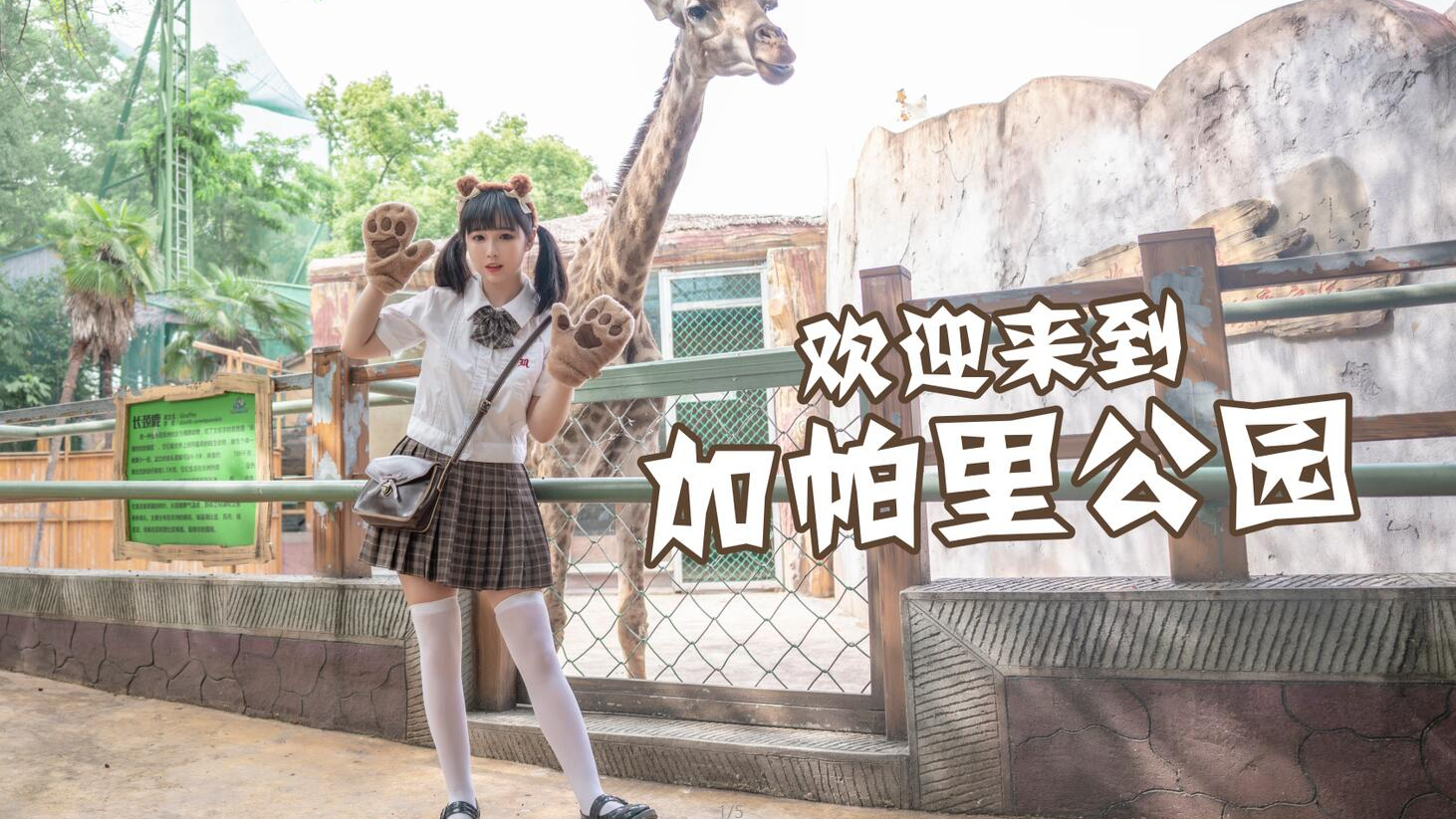 【嘉也子】和长颈鹿跳舞!欢迎来到加帕里公园